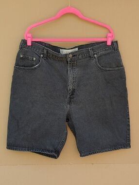 Vintage 02 Arizona Jean Company Gray Jean Shorts Casual Fit Denim 42 Waist